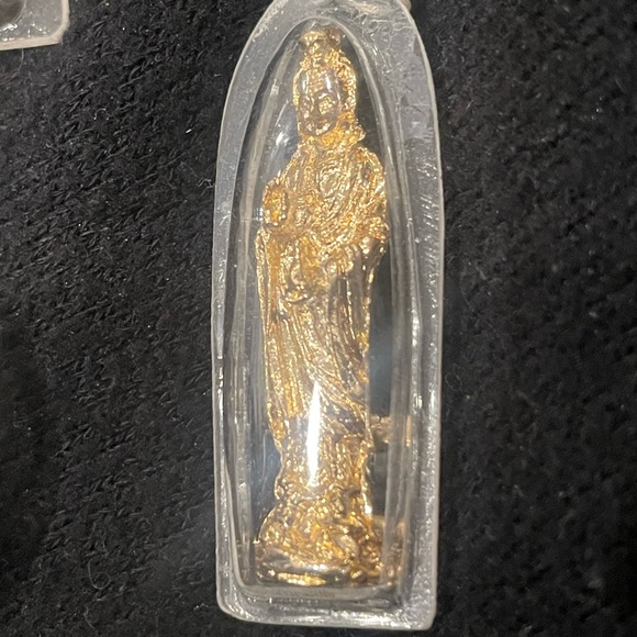 Thai Amulets in Protective Casing Gold plated over silver - Picture 6 of 6